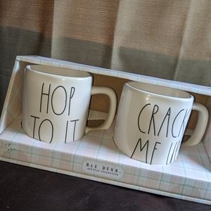 Rae Dunn Word Coffee and Tea Mug Cup